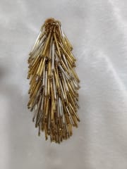 Feathery fringed handwork tassel