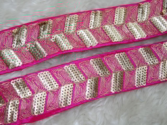 Abstract design Royal feel lace/Fancy-lace/Sequins-Zari-lace/Frame-lace
