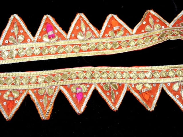 Lampi fashion traditional lace/Gota-lace/Triangle-lace/Statement-laces