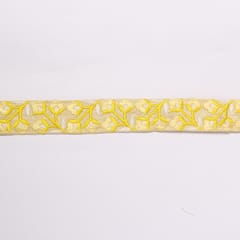 Blooms joyful thread-work border
