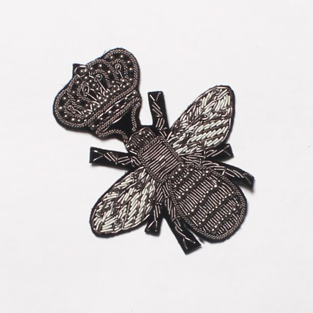Queen-bee regal applique patch/ZariZardosi-patch/Trendy-patch/Fancy-DIY
