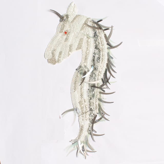 Hybrid fancy unicorn-seahorse patch/Animal-patch/Aqua-patch/Artsy-patch