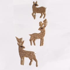 Doe family stag deer patch