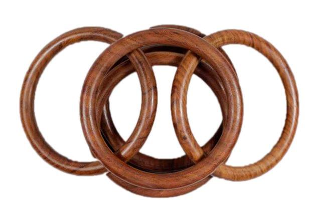 Circle celebration bangle motifs style fancy and striking model polished look grandly simplistic multi-use ring style button pack