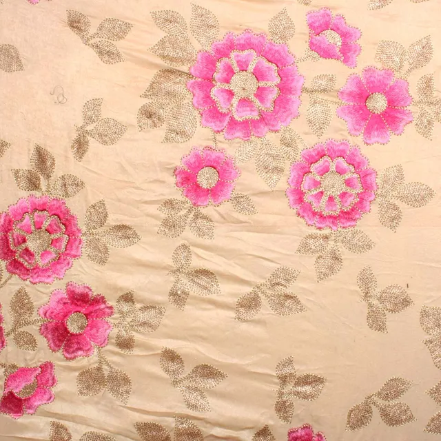 Resplendent and lavishly cute roses in glory floral style party look fabric