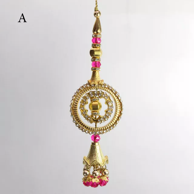 Princessey royal stylish design rhinestones beads high bridal tassels
