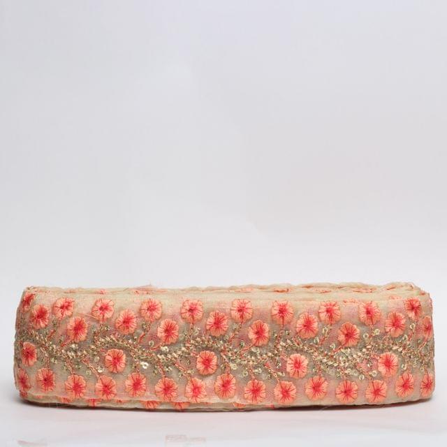 Floating illusion cherry branch blossom buds royal celebrations border