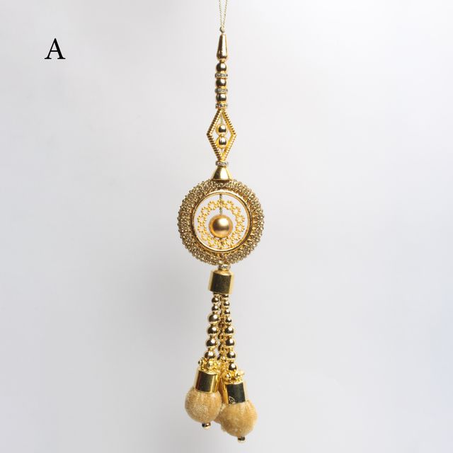 Beads in plenty trinkets of richness festal fashions grand look tassel