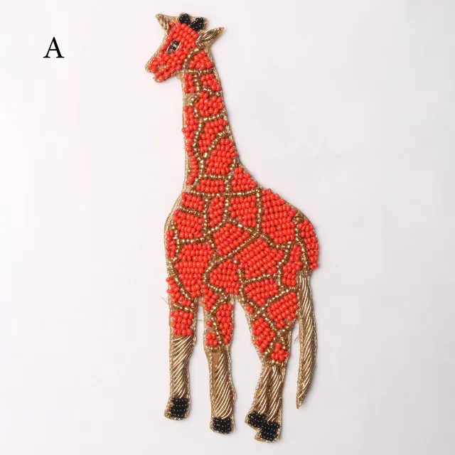 African-Giraffe impressive patch/Wildlife -patch/Afro-patch/Beads-patch