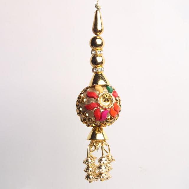 Studded sphere beads of celebration tassel/Luxurious-tassel/Chic-tassel