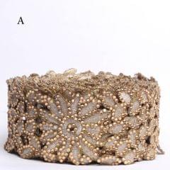Queenly style floral lace