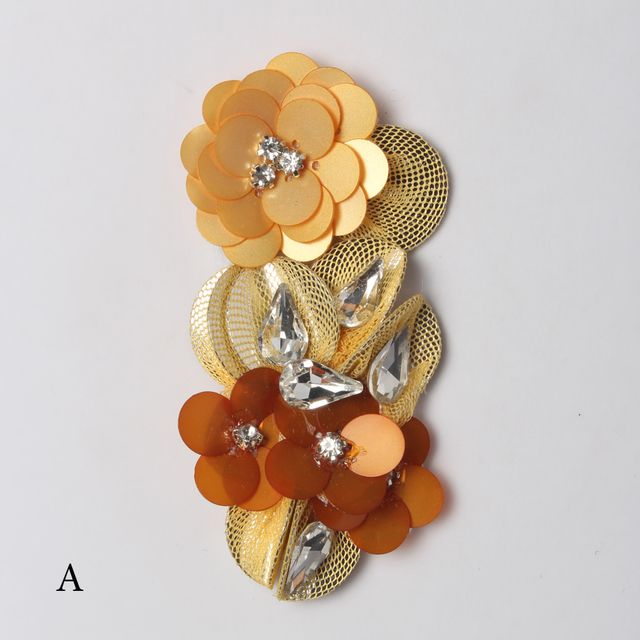 Majestic florals royal prime patch/Sequins-patch/Party-patch/Bold-patch