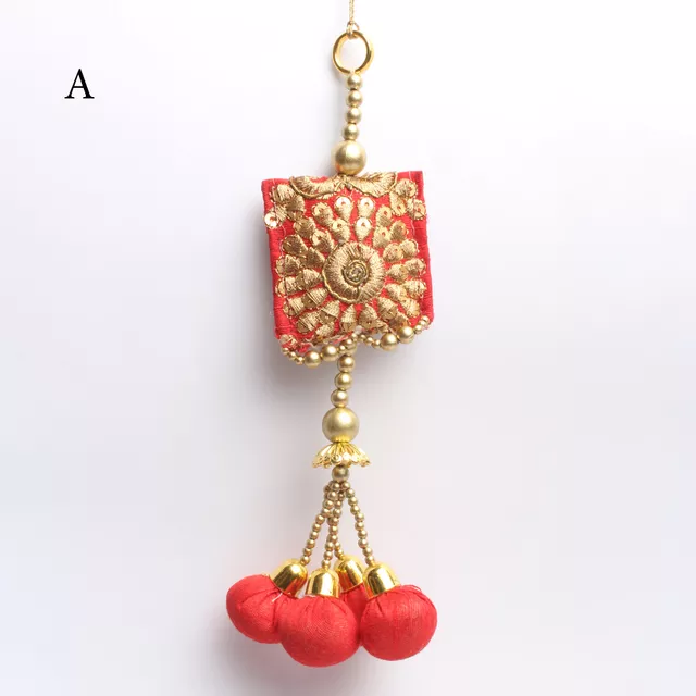 Trendy ornamented dressy tassels/Zari-tassels/Beads-tassels/Chic-tassel