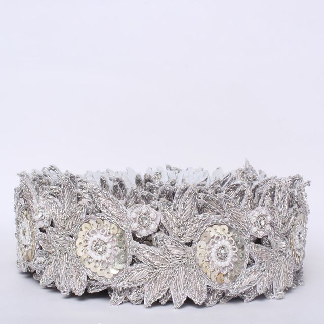Rich-floral bridal heavy fine lace/Lace-border/Zardosi-lace/Royal-lace