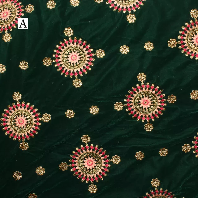 Rich beauty block-Zari fabric/Royal-fabric/Festive-fabric/Salwar-fabric