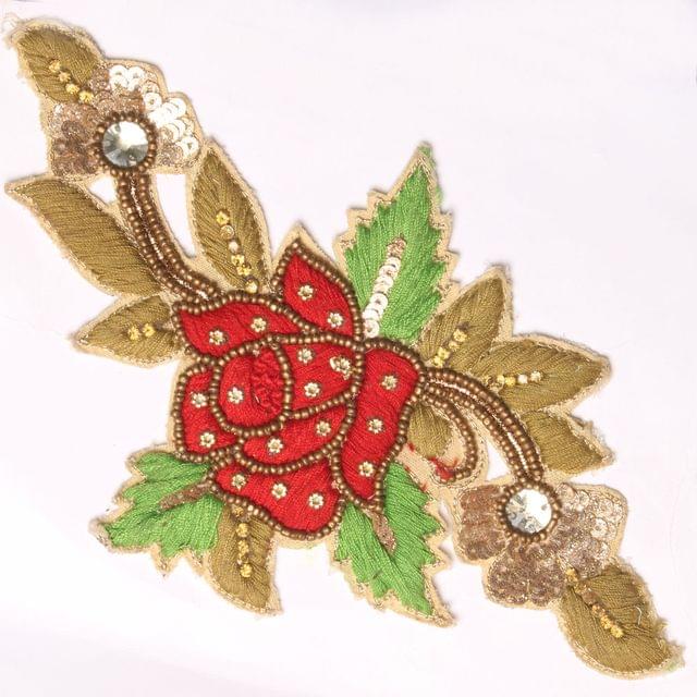 Bridal rustic regal patch/Corsage-patch/Floral-patch/Rose-patch/Art-DIY