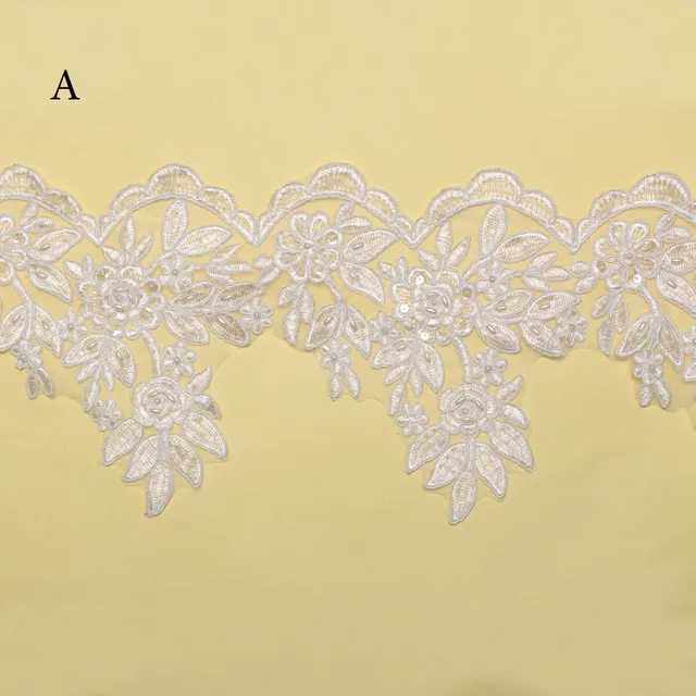 Heavenly floral angelic lace/Designer-lace/Scallop-lace/Illusion-lace