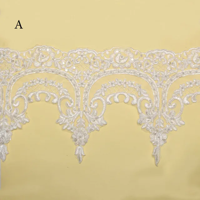 Palace arches elaborate floral lace/Royal-lace/Illusion-lace/Rich-lace
