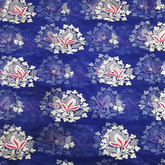Imperial Her-Highness net fabric/Floral-work-net/Bridal-net/Craft-DIY