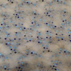 Regal blooms starry floral fabric