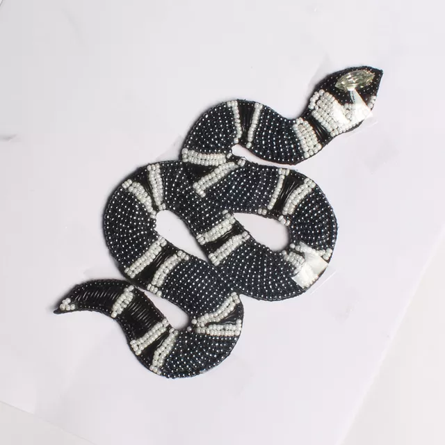 Slithering snake dark beauty patch/Coral-Snake-Patch/Costume-Theme-patch