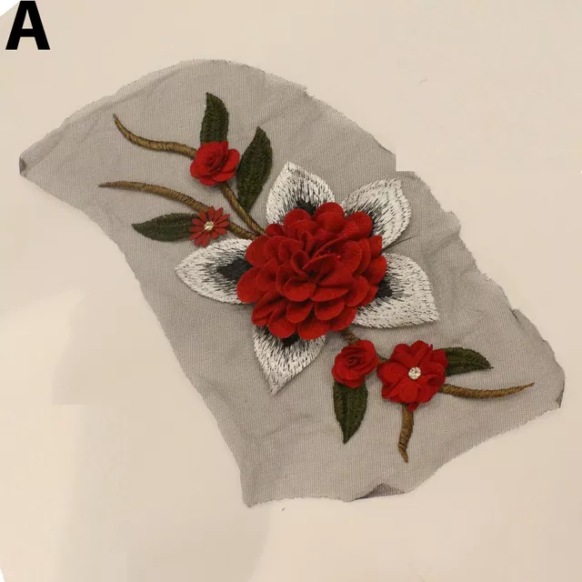 Artsy Floral roses patch/Fancy-patch/Designer-patch/Dress patch/DIYs