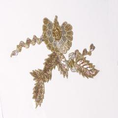 ZariZardosi Royal floral patch