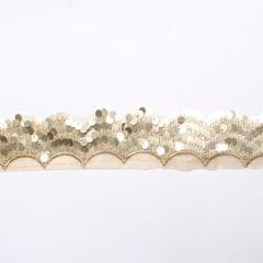 Sequins rich party border