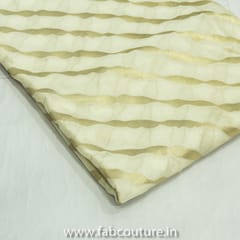 Cream Dyeable Burberry Georgette Jacquard