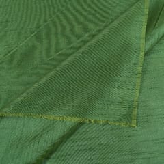 Mehendi Green Color Polyester Raw silk