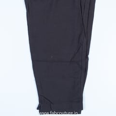 Black Color Stitched Cotton Kurti With Cotton Pant