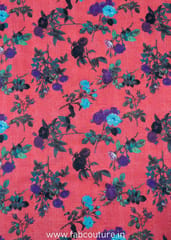 Floral Spun Print Fabric