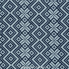 Navy Blue Jacquard Fabric