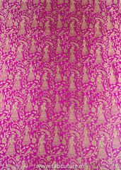 Magenta Color Brocade Silk (1.8 Meter Cut Piece)