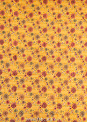 Mustard Upada Print N Embroidery