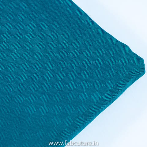 Peacock Blue Color Twister (90 CM Cut Piece )