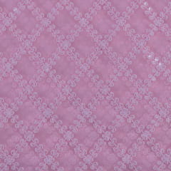 Pink Color Georgette Embroidery