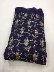 Charming All Over Jari Jaal Work alongwih Sequins on Upada Silk