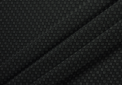 Grey White Dotted Checks Print On Jet Black Imported Printed Cotton
