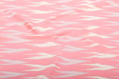 Pink Color Base Cotton Graphic Print