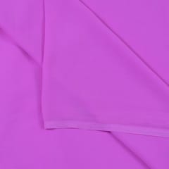 Pink Color Poly Georgette