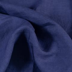 Denim Blue Pure Linen 44 Lea