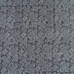 Grey Cotton Batik Print