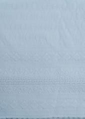 White color Big width Rayon chikan