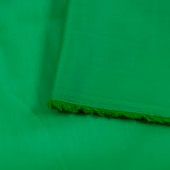 Parrot Green Color Zara Cotton Silk