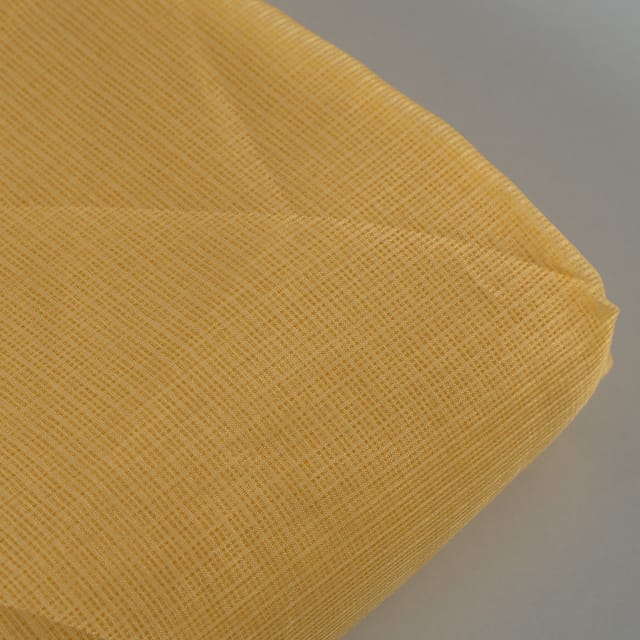 Lemon Yellow Color Cotton Doria Checks