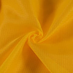 Yellow Color Cotton Doria Checks