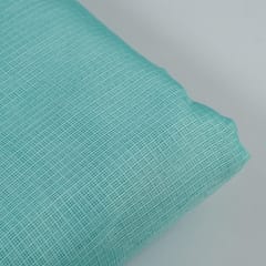 Sea Green Color Cotton Doria Checks