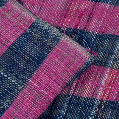 PINK WITH NAVY BLUE JACQUARD