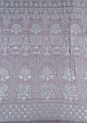 Move Lucknowi Georgette Embroidery Fabric